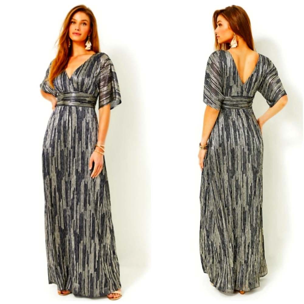 NWT LILLY PULITZER PARIGI MAXI DRESS XL